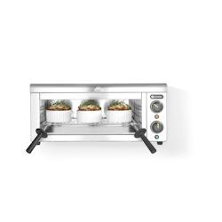 Salamandre électrique murale - HENDI, inox, 230V/2000W, 610x310x(H)280mm - IPX4, réglable 50-300°C_0