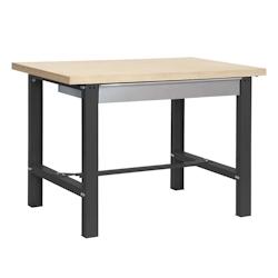 SimonRack Banque de travail SIMONWORK BT6 MDF 1BOX 1200x750 ANTHRACITE/BOIS - métal 8425437125836_0