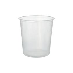 Starpak Boîte d'emballage, PP rond 500 ml Ø 10,1 cm · 10,3 cm transparent (1000 unités) PAPSTAR - transparent 82043_0