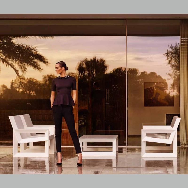 Table basse d'extérieur FRAME de VONDOM - design contemporain et robuste pour intérieur et extérieur_0