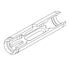 Tube en graphite omega (10) pour spectromètre d'absorption atomique_0