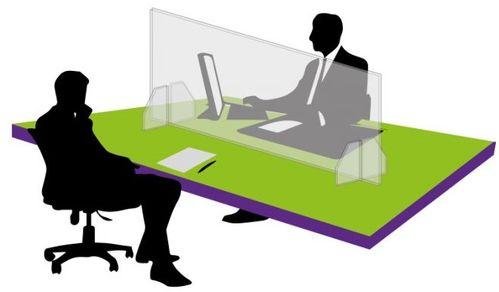 vitre pour bureau