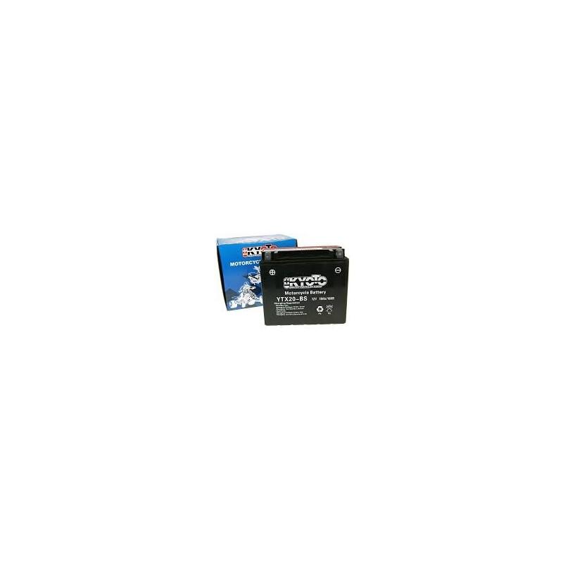 YTX20-BS Batterie moto 12V 18Ah - Technologie sans entretien - Marque Kyoto ou équivalent_0