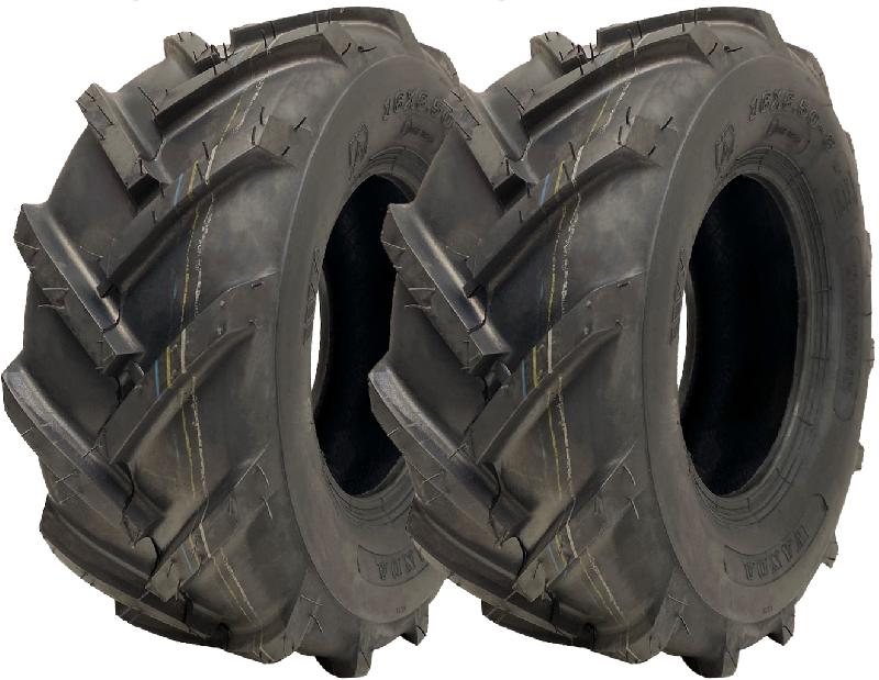 16x6.50-8 Open Centre Tyres Cleated Lug Industrial Plant Wanda P328 (Lot de 2)_0