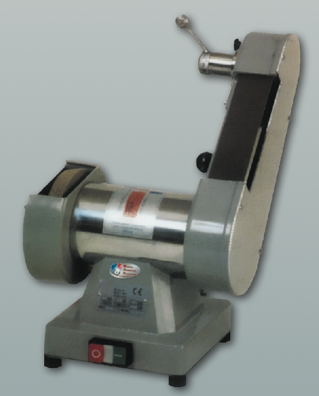 Affûteuse à bande - bande abrasive et meule en feutre - 230V 270W_0
