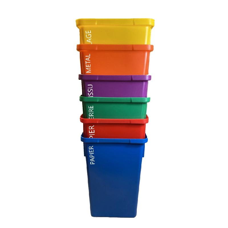 Bacs de tri sélectif des déchets - POUBTRHDRG-PU01_0
