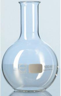 Ballon fond plat à col étroit - AS71186 - 10000ml - diamètre 280mm - bord renforcé_0