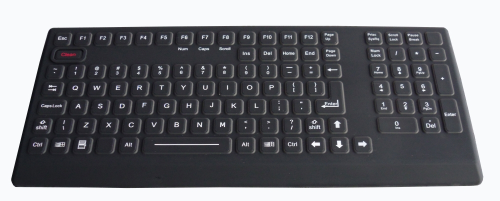 Clavier en silicone  montage en  boîtier m390kp-fn-dt_0
