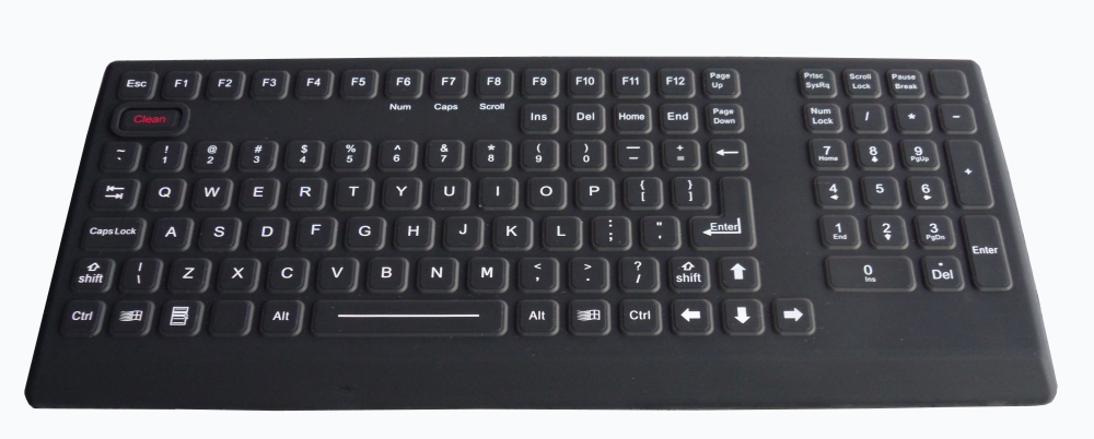 Clavier en silicone  montage en  boîtier m390kp-fn-dt_0