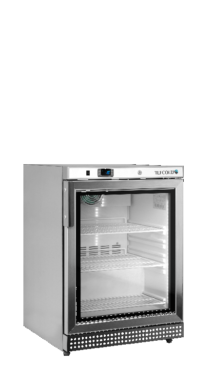 Congélateur vertical de vitré TEFCOLD UF200VSG_0
