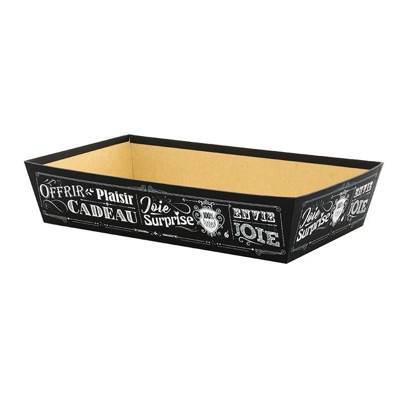 Corbeille carton rectangle Vintage 33x20 -_0