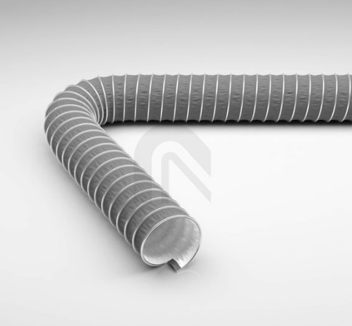 Gaine d'aspiration et de soufflage pour matières agressives jusqu'à 250 °C, double paroi -Master-Clip PTFE S_0