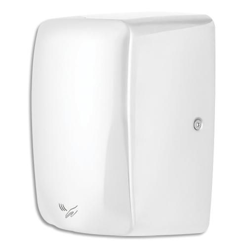 Hygiene sèche-mains windo +alize en acier 1150w, 72 db, séchage 10 à 15 s- l18 x h26 x p15,2 cm blanc_0