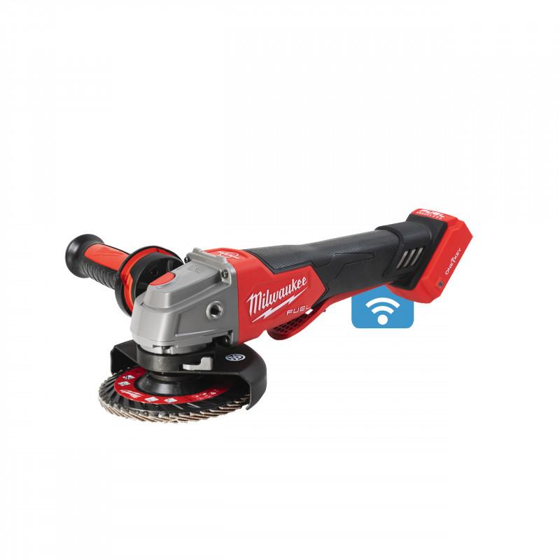 Meuleuse 125mm FUEL, ONE KEY, Interrupteur Homme Mort, Frein de disque solo, M18 volt ONEFSAG125XPDB-0X  Milwaukee | 4933478434_0