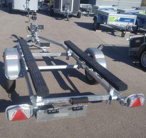 Remorque pour bateau GALAXY G380PT18 - PTAC 500 kg - CU 350 kg - R13 - Bass Boat_0