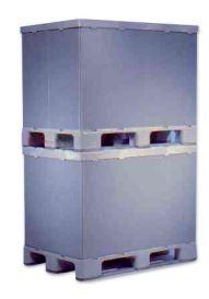 Palette en plastique spéciale sur-mesure - Boîte recyclable empilable et pliable_0