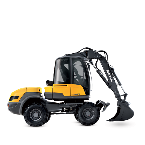 Pelle sur pneus Mecalac 12MTX - multi-configuration innovante - 9700 kg - 80 kW_0