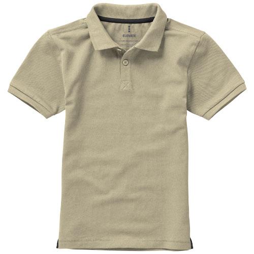 Polo manches courtes enfant Calgary - 100% coton - 200 g/m² - Col et poignets en tricot plat_0