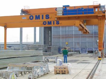 Pont roulant spécial OMIS - portique monopoutre et bipoutre - capacité jusqu'à 40 tonnes_0