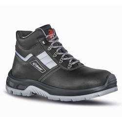 U-Power - Chaussures de sécurité hautes hydrofuges STAR - Environnements humides et froids - RS S3 SRC Noir Taille 42 - 42 noir matière synthétiqu_0