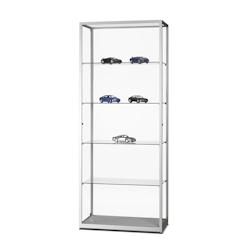 Vitrine d'exposition en aluminium 