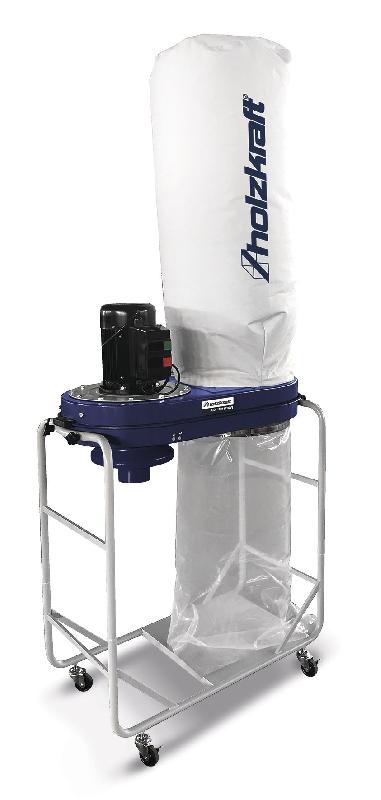 Aspirateur à copeaux bois pro 1900m³/h 1,5 kW 400V buse et moteur 180° inclinable Holzkraft ASA1903_0