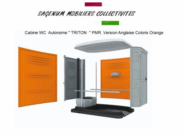 Cabine sanitaire autonome pmr_0