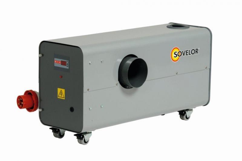 Chauffage mobile électrique gainable pour étuve - SOVELOR-DANTHERM - ETV22 - Température jusqu'à 250 °C_0