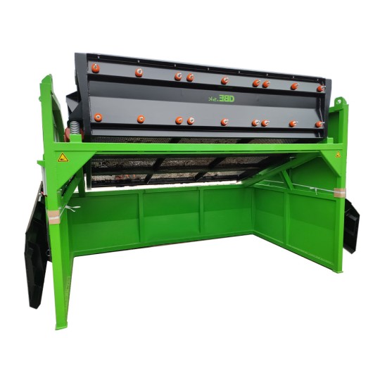 Crible stationnaire DB50 - 100% électrique, 20 à 80T/heure, 2600kg, surface de tamisage 6 m²_0