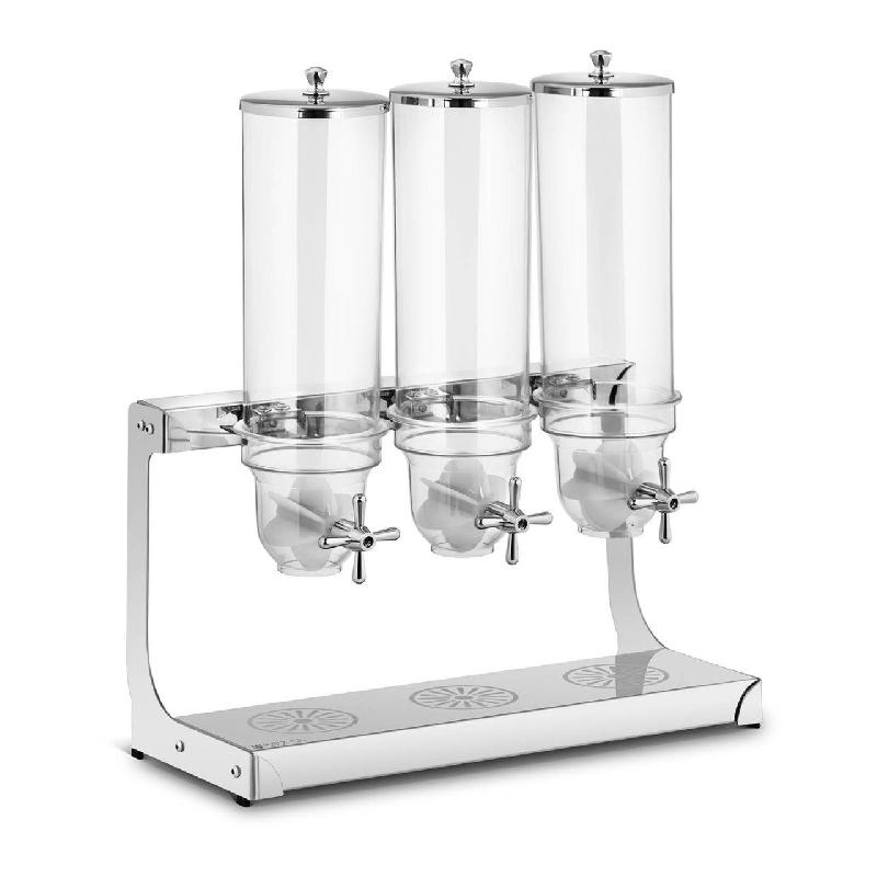 DISTRIBUTEUR DE CÉRÉALES PROFESSIONNEL CONTENANCE 3 X 3 5 LITRES 4_0000140_0