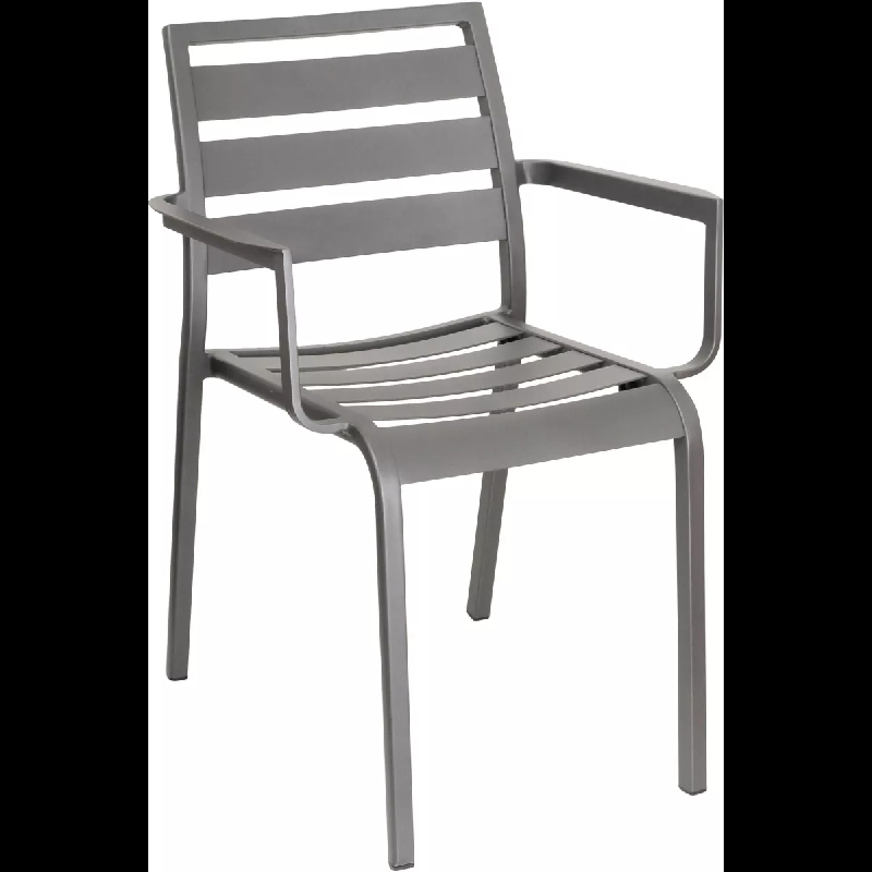 Fauteuil UZES aluminium - extérieur contemporain - 15590053VERT_0