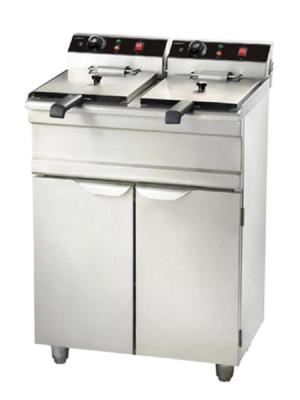 Friteuse électriques professionnelle monophasé 2x9 l e.G.O 1er prix - 7455.0985_0