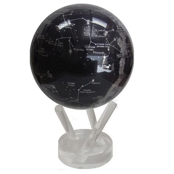 MOVA GLOBE CONSTELLATIONS ARGENT ET BLEU GLOBES ET MAPPEMONDES