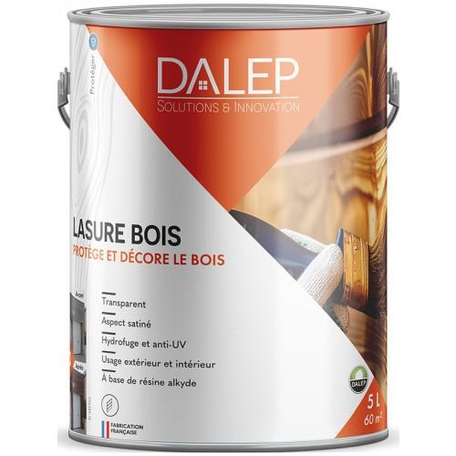 LASURE BOIS HAUTE DURABILITÉ - PROTÈGE ET DÉCORE BOIS NEUFS ET ANCIENS - INCOLORE 1L DALEP