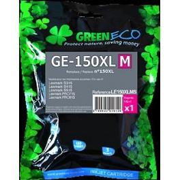 Lexmark Pro 715/915/S315/S415/S515 - Cartouche d'encre compatible 150XLM Magenta 13.8ml avec puce - 700 pages - LE150XLMS_0