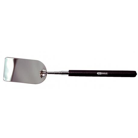 Miroir télescopique en inox poli 57 x 95 mm - KS Tools | 550.1021_0