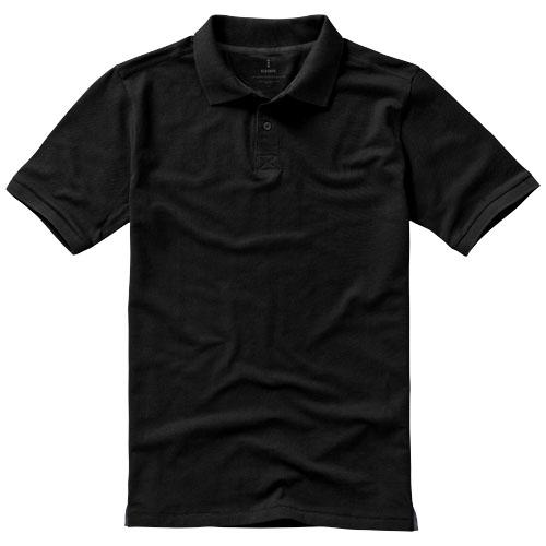 Polo manches courtes pour homme Calgary 38080993 - maille piquée 100% coton - col et poignets en tricot plat_0