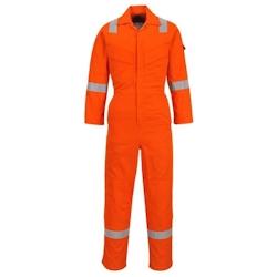 Portwest - Combinaison de travail résistante aux flammes légère et antistatique Orange Taille XS - XS orange 5036108202553_0