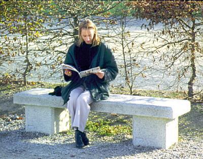 BANC EN BÉTON 