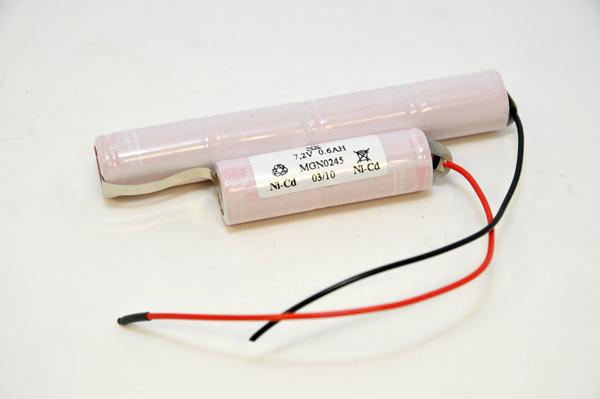 BATTERIE NICD 6X 2/3A NX 6S1P 7.2V 650MAH F120_0