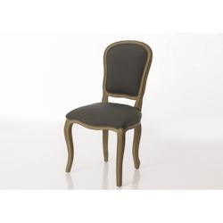 Chaise Murano Celeste grise -  Autre Bois Amadeus 72x56 cm - gris Bois massif 3520071644660_0