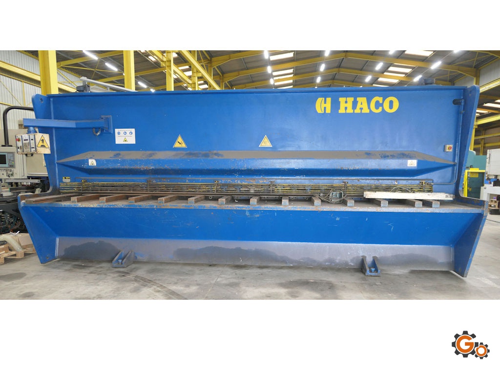 Cisaille guillotine HACO PSX 5008 - hydraulique, capacité 5050 x 8 mm - UGS : 8803_0