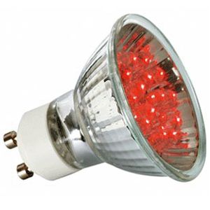 Gu10 led d50 1w rouge 230v paulmann_0