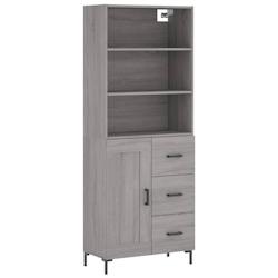 Helloshop26 - Buffet bahut commode armoire meuble de rangement organisateur cuisine salle de séjour salon haut sonoma 69,5 x 34 x 02_0035436 - 300021_0