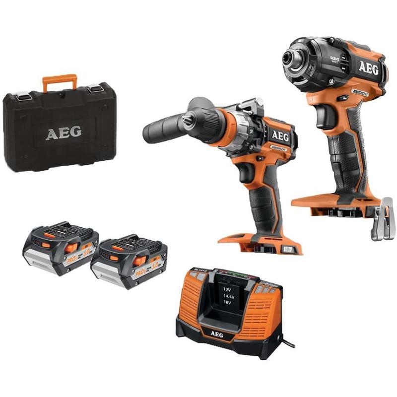 Pack AEG Boulonneuse à Chocs - BSS18MTF12-0 - 18V Brushless - 700 Nm 1 Batterie 20ah 1 Chargeur Setl1820s 75899281