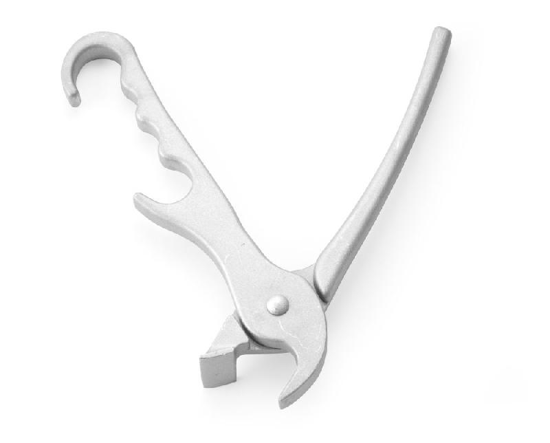 Pince pour moules à pizza en aluminium - longueur 200 mm - référence 617731_0