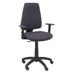 Piqueras y Crespo Silla Elche CP bali gris oscuro brazo regulable - multi-matériau 14CPBALI600B10_0