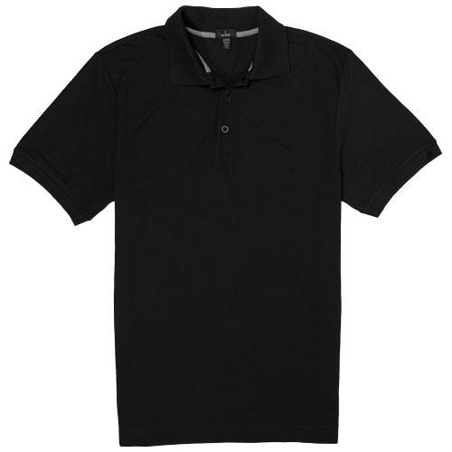 Polo manches courtes pour homme Crandall - Lavable à 60°C - Protection UV UPF 40+ - 65% Polyester, 35% Coton_0