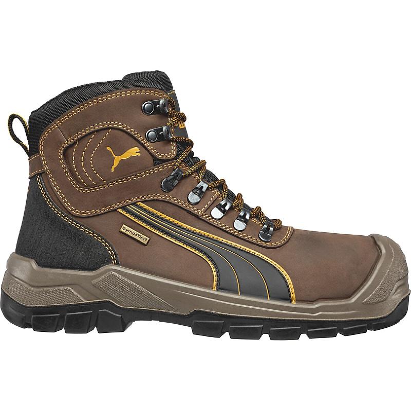 PUMA SAFETY Chaussures De Sécurité Hautes Sierra Nevada Mid S3 Wr Ci Hi Hro Src -  Marron/Gris 44 - 44 multicolore multi-matériau 54818_0