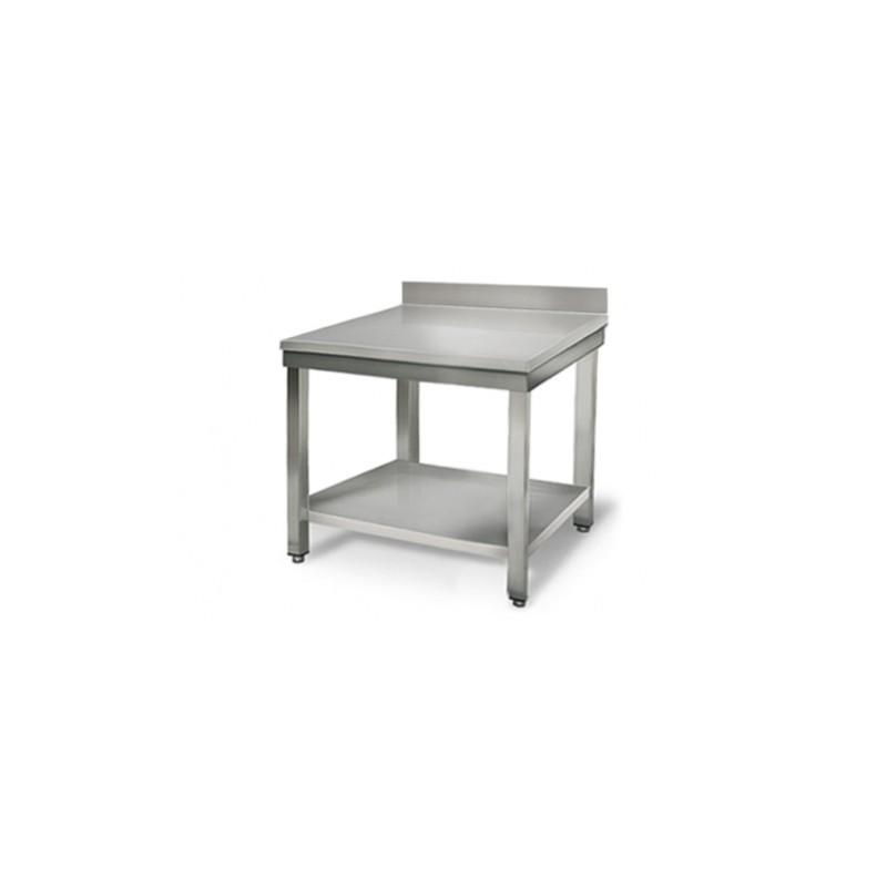 TABLE INOX AVEC DOSSERET 1000 X 600 PROFESSIONNEL_0